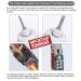 Electric Toothbrush Metal Shaft/Vibrating Tip Replacement Parts for Philips HX Series - Waterproof Seal Included - Buy Online on GoSupps.com