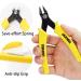 DOWELL Micro Cutter Flush Cutter Electronics Soft Wire Cutter Professional Cutting Copper And Aluminum Wire Cables (2PC) - Buy Online on GoSupps.com