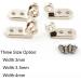 Set of 10 Eyeglass Hinges for Plastic Frames - Ideal for Travelers & Repairs | Eyeglass Accessories (3.5MM Color) - Buy Online on GoSupps.com