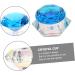 Ipetboom Nail Art Crystal Cup Nail Acrylic Liquid Esmalte De U as En Gel Nail Art Powder Bowl Glass Tumbler with Lid Container with Lid Clear Palette Washing Cups White Crystal - Buy Online on GoSupps.com