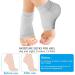 DELIBEST Heel Moisture Socks | Gel Heel Sleeves for Soft Feet | Toe-Free Spa Moisturizer & Balm Foot Care - Buy Online on GoSupps.com