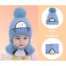 Rayson Kids Winter Hat and Scarf Set - Fleece Lined Beanie with Loop Scarf for Toddlers - Outdoor Sport - Blue - Buy Online on GoSupps.com