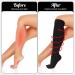 Buy 3 Pairs Compression Stockings - Knee Support Socks 15-25mmHg for Travel Running & Sports - Women's Compression Socks S/M - Buy Online on GoSupps.com