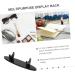 VILLCASE 3 Pcs Acrylic Pen Holder Pencil Lip Gloss Makeup Brush Rack Organizer Simple Writing Pens Holder 12.7x3cmx3pcs Blackx3pcs - Buy Online on GoSupps.com