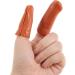 SEWACC 20 Pcs Leather Finger Cots - Thumb Protection for Needle Felting & Embroidery (Random Colors) - Durable Thimbles for Crafting - Buy Online on GoSupps.com