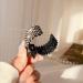 6 Pcs Small Rhinestone Hair Claw Clips - Non-Slip Ponytail Holders for Women and Girls - Shining Crystal Hair Accessories - Buy Online on GoSupps.com