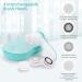 Rechargeable Facial Cleansing Spin Brush Set - 4 Exfoliating Brush Heads | Waterproof Face Spa System by CLSEVXY - Gentle Exfoliation & Deep Scrubbing - Buy Online on GoSupps.com