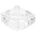 UPKOCH Decor Dappen Dish Nail Liquid Holder Nail Dish Cups with Lids Manicure Nail Dish Cup Nail Dish for Acrylic Nails Acrylic Nail Supplies Nail Art Liquid Holder Glass Accessories