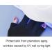 UV Protective Gloves for Nail Art & Skin Care | Anti-Aging Hand Protection for Hiking Canoeing & Driving - Black - Buy Online on GoSupps.com