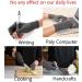 HugKou Arthritis Compression Gloves - 2 Pairs for Carpal Tunnel and Rheumatoid Arthritis Relief - Fingerless Compression Gloves for Women & Men (M) - Buy Online on GoSupps.com