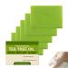 ZLHHRZJX Tea Tree Oil Soap Botanical Refreshing Cleanser with Oils Handmade Soap Face and Body Moisturizing Soap Daily Use on Sensitive and Dry Skin Deep Pore Cleansing (5