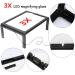 Magnifying Glass Desktop Full-Page 3X Magnifying Glass with 4 LED Lights Foldable Stand A4 Advanced Hands-Free 240 * 160 MM Lens Rectangular Visual Aids for Reading - Buy Online on GoSupps.com