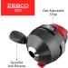 Zebco 202 Spincast Reel and Fishing Rod Combo | 5'6 2-Piece Pole | Size 30 Reel | Pre-Spooled with 10lb Line | Black/Red | 27pc Tackle Included - Buy Online on GoSupps.com