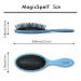 MagicSpell Hair Dryer Safe Brush - Reduce Static for Wet & Dry Hair (Blue) | International Shipping - Buy Online on GoSupps.com