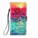 Compatible with Samsung Galaxy A03S Shell Mobile Shine Blin Glitzer Glossy 3d Pattern PU Leather Bag Card Fox Card Card Wallet Case Cover For Samsung Galaxy A03s dream