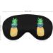 Funny Pineapple Pug Sleep Eye Mask - Adjustable Blindfold for Men and Women - Buy Online on GoSupps.com