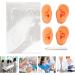 Ear Display Mold Human Ear Model Real Skin Feeling Reusable Waterproof Soft For Store Showcase For Doctor Otolaryngologists For Ear Dispensers - Buy Online on GoSupps.com