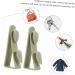 Zerodeko Door Back Hook 30 Pcs Cabinet Door Hook Cabinet Hooks Over The Cabinet Hanger Plastic Sundry Door Hook Wardrobe Set 9x3.2cmx3pcs Greenx3pcs - Buy Online on GoSupps.com