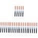 Coheali 40 pieces simulation toothpaste toothbrush resin cell phone case with pendant mini doll house kawaii flatback charms DIY cell phone shell charms sweet flatback pearls mini toothbrush for different colors x 5 pieces 2.5x0.5cmx5pcs