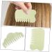 JECOMPRIS Jade Gua Sha Massage Device - Scalp Massager & Trigger Point Tool | Compact Hair Combs from Xiuyu China - Buy Online on GoSupps.com