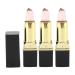 3pcs Color Changing Lipstick Moisturizing Fade Lip Lines Long Lasting PH Clear Temperature Lipstick Blue Red Gold Flower