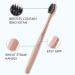 SUICRA Charcoal Bristle Toothbrush - Thin Cone Tip Adult Teeth Cleaning Brush for Optimal Oral Care - Buy Online on GoSupps.com
