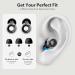 Yawsoy Concert Ear Plugs - High Fidelity Noise Cancelling Reusable for Musicians & Raves 20dB Hearing Protection 6 Pairs S/M/L Tips (Clear) - International Shipping Available - Buy Online on GoSupps.com
