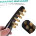 EXCEART Masseur Des M ridiens Du Dos Tige De Grattage Peigne Corne De B uf Grattoir Masseur Du Chevelu - Buy Online on GoSupps.com