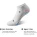 ECOEY Kids No Show Cushioned Athletic Running Socks 12-Pack - White Assorted (Small) - Buy Online on GoSupps.com