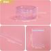 Sumdirect 100 pcs Transparent Cosmetic Containers with Lids for Cream Lip Balm & Lotion + 10 Organza Pouch - Ideal for Travel & DIY Projects - Buy Online on GoSupps.com