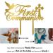 INDKOPVA First Holy Communion Cake Topper Acrylic Reusable First Communion Cake Decoration Christening for Kids - Buy Online on GoSupps.com