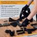 TECEUM Tactical Compact Sling Bag | Concealed Carry Handgun CCW | Black - Buy Online on GoSupps.com