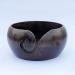 NIRMAN Handmade Indian Mango Wood Yarn Bowl for Knitting and Crochet (6x6x3'') - Buy Online on GoSupps.com