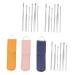 MAGICLULU 3 Sets Ear Picking Tool Stainless Steel Earpick Safety Ear Spoon Earwax Ear Swabs Ear Cleaning Tool Ear Scraper Healthy Ear Picks Chinese Ear Pick Ear Scoop Pu Spiral