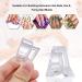 OhhGo 5Pcs Polygel Nail Tips Clips - Quick Building Finger Extension Tool for UV LED Manicure | International Shipping Available - Buy Online on GoSupps.com