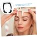 Housoutil Eyebrow Stencil Microblading Ruler Eyebrow Ruler Positioning Ruler Ink Line Aluminum Alloy 25.5x1.3cm Black - Buy Online on GoSupps.com
