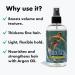 Sea Salt Spray For The Boys | Sea Salt Spray For Men | Volume & Texture Salt Spray for Hair With Argan Oil | Natural Sea Salt Spray for Fine Curly & Normal Hair | Hair Sea Salt Spray 8oz - Buy Online on GoSupps.com