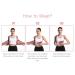Dusgut Back Posture Corrector for Women Kids - Adjustable & Breathable Back Brace for Pain Relief - Shoulder, Neck, and Clavicle Support (M) - Buy Online on GoSupps.com