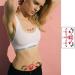 Maripabon 20 Sheets Sexy Temporary Tattoos for Women - Large Black Red Navel Stomach Waist Butt Lower Back Naughty Tattoos - Lace Design for Ladies and Girls - Buy Online on GoSupps.com