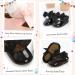Sonsage Infant Baby Girls Bowknot Mary Jane Anti-Slip Princess Flats - Black (6-12 months) - Buy Online on GoSupps.com