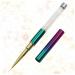 Mikinona Manicure Brush Manicure Tool Nail Polish Drawing Pen Nail Art Brush Nail Art Tips Builder Brush Manicure Dotting Pen Nail Crystal Pen Nail Art Pen Small Pen Draw Flowers Size 2 As Shown - Buy Online on GoSupps.com