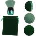 Beaupretty 1pc Makeup Brush Blush Brush Green Powder Makeup Bronzer Brush Make up for Face Blush for Cheeks Mushroom Head Travel Liquid Artificial Fiber 8.5x6.5cm Green - Buy Online on GoSupps.com