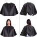 Solustrious Waterproof Hair Cutting Clasp Apron - Black Salon Edge for Hairdressers & Barbers | Perfect for Hair Coloring & Styling - Buy Online on GoSupps.com
