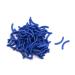 uxcell 100 Pcs Blue Soft Rubber Cosmetic Makeup Eyelash Curler Refill Pads for Ladies