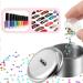 Manicure Container Liquid Powder Cup Crystal Tools Dispensing Container With Lid for Women - Buy Online on GoSupps.com