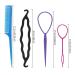 24pcs Hair Styling Set - Hair Clips Pads & Clamps for Perfect Hairstyles - International Shipping - Buy Online on GoSupps.com