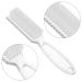 Wllhyf Nail Brush Set - 4 Soft Bristle Hand & Fingernail Cleaners with Grip Handle | Manicure Tools in 4 Colors for Nails & Toes - Buy Online on GoSupps.com
