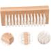 FOMIYES 1pc Nail Dust Brush Toenail Cleaning Brush Bristle Scrubber Tools Wooden Fingernail Brush Wood Toenail Scrubber Wood Bristle Nail Manicure Nail Brush Sink Nail Polish Shoe - Buy Online on GoSupps.com