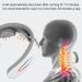 Wireless Neck Massage Device with Heat | Relieve Neck Pain & Relaxation | 6 Modes 9 Corridors Intelligent Electrical Pulse Massager - Buy Online on GoSupps.com