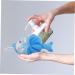 Housoutil 4 Pcs Children's Bath Ball - Soft Animal Mesh Sponge Pouf for Newborns | Portable Bath Supplies - Buy Online on GoSupps.com
